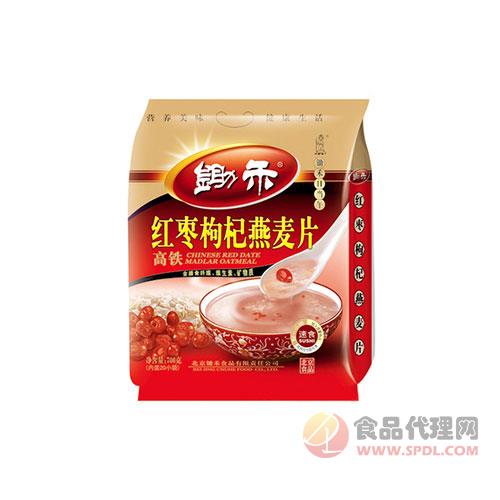 锄禾红枣枸杞燕麦片450g