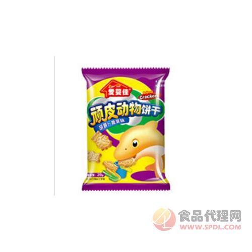 爱婴佳磨牙饼干胡萝卜蔬菜味袋装