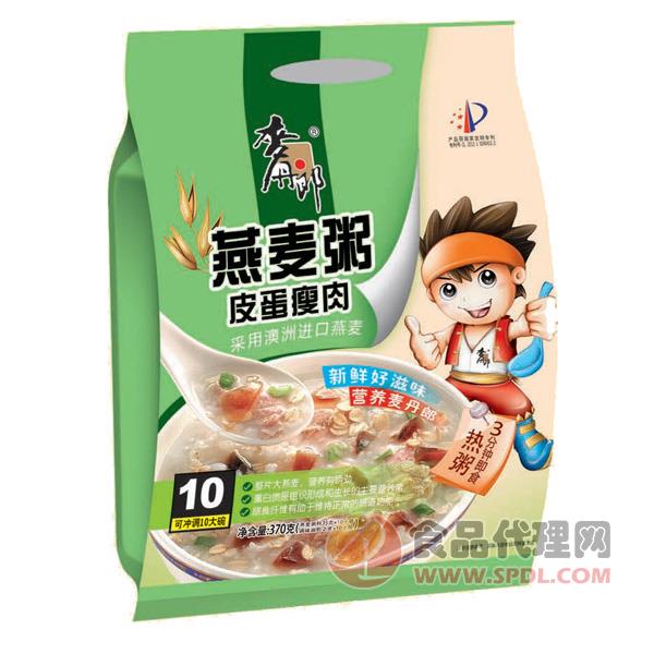 麦丹郎皮蛋瘦肉燕麦粥370g