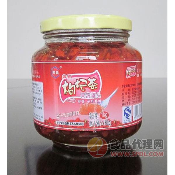 韩晶蜂蜜枸杞茶1kg