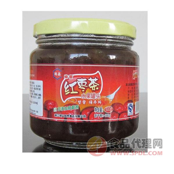 韩晶蜂蜜红枣茶600g
