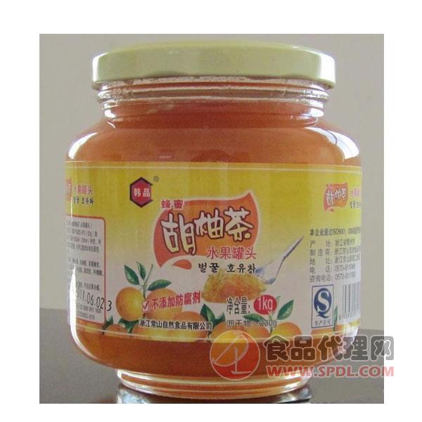 韩晶蜂蜜胡柚茶1kg
