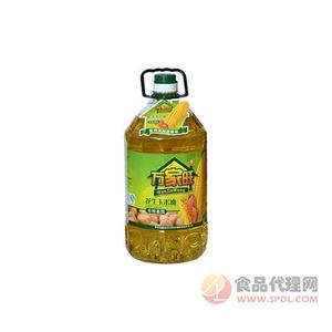 萬家旺花生玉米油5L