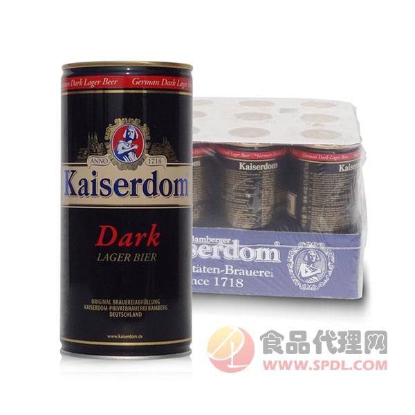 凯撒黑啤酒kaiserdom1L