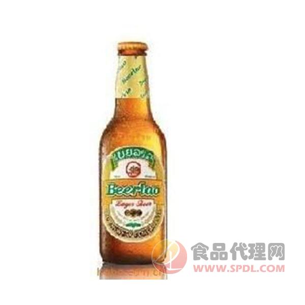 老挝黄啤酒330ml