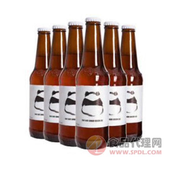 熊猫暖男生姜金色艾尔啤酒330ml