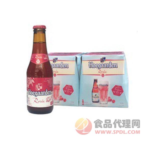 福佳玫瑰色覆盆子莓果味啤酒250ml