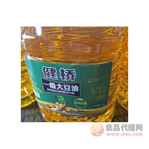 健桥非转基因大豆油20L