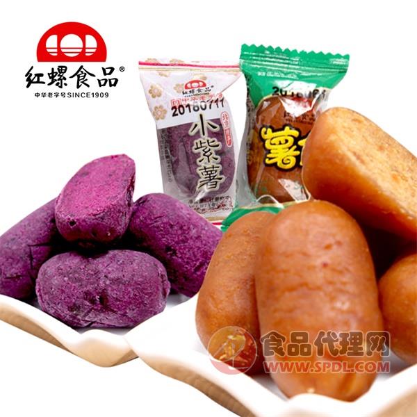 红螺食品小紫薯500g