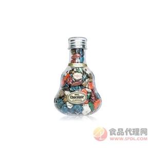 小小明创意XO瓶石头巧克力糖果瓶装