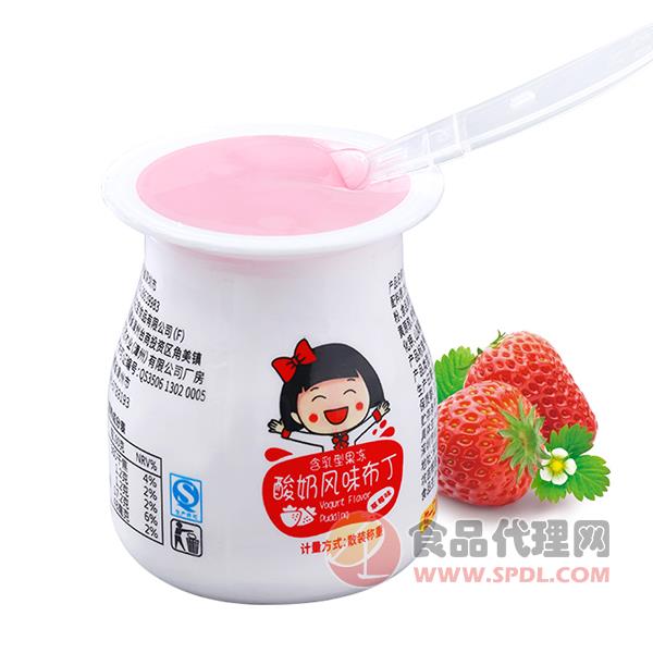 樱桃小丸子含乳型果冻草莓味120g