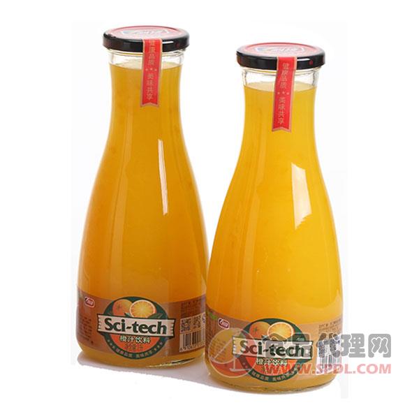 科技橙汁饮料1L