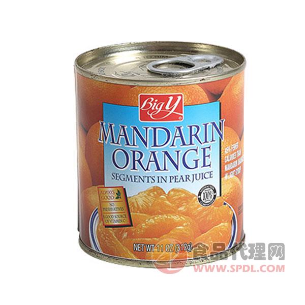 科技橙子罐头312g