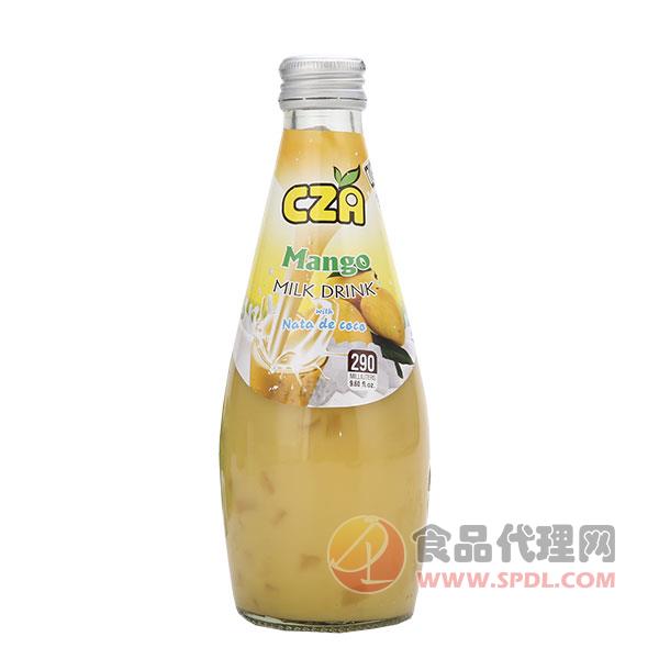 CZA芒果椰果奶饮料290ml