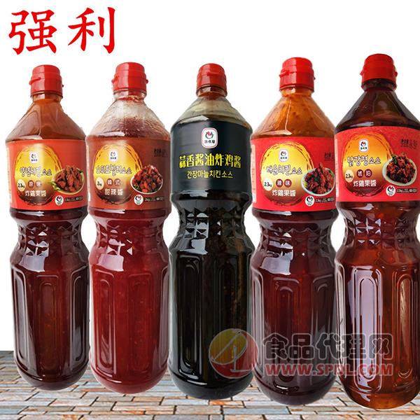 韩味乐蒜香酱油炸鸡果酱2.3kg