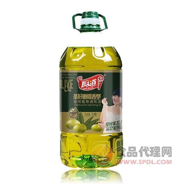 厨道茶籽橄榄香型食用调和油5L