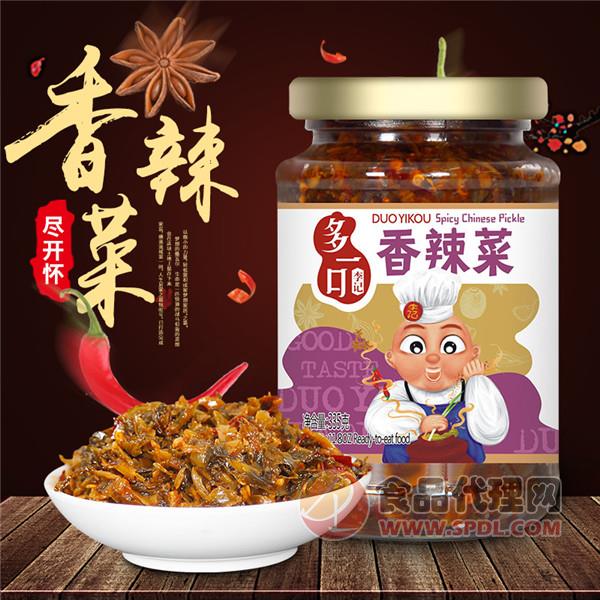 李记乐宝多一口香辣菜风味豆豉炒泡菜335g