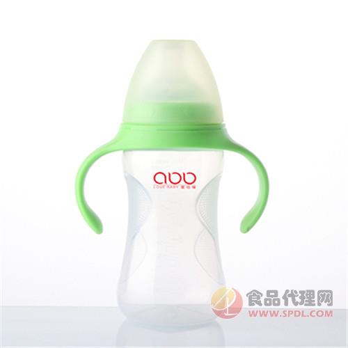 爱佰蓓奶瓶PP300绿色瓶装