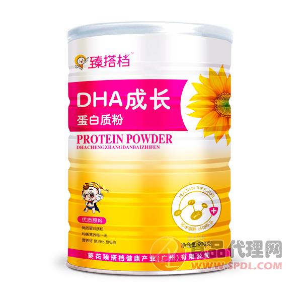 臻搭档DHA成长蛋白质粉900g