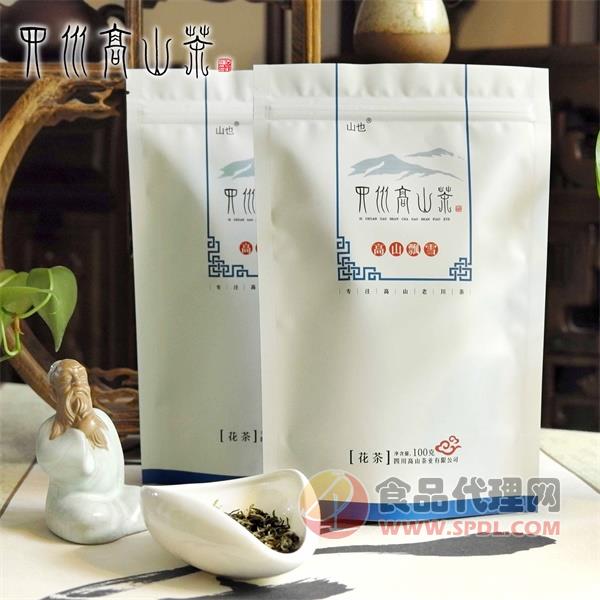 高山高山飘雪花茶100g