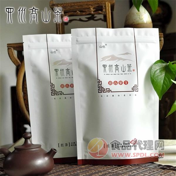 高山迎春紫芽红茶 100g