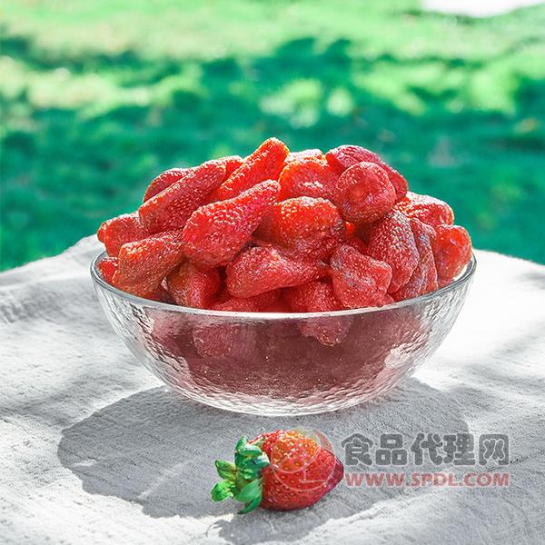莫干山草莓干实物