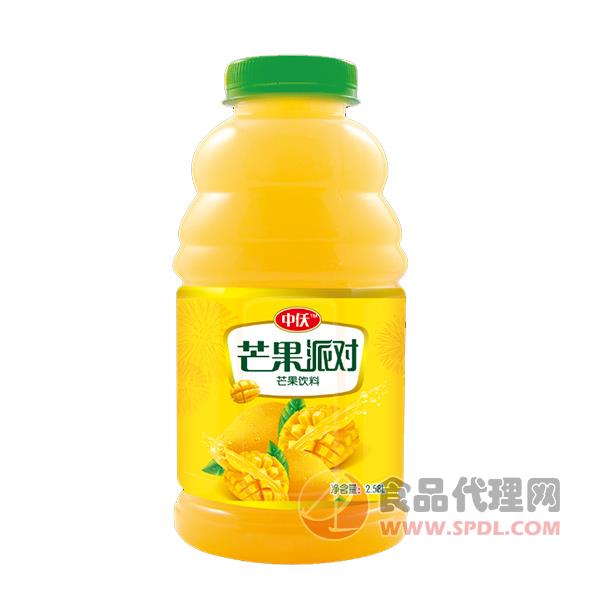 中仸芒果派对芒果汁饮料2.58L