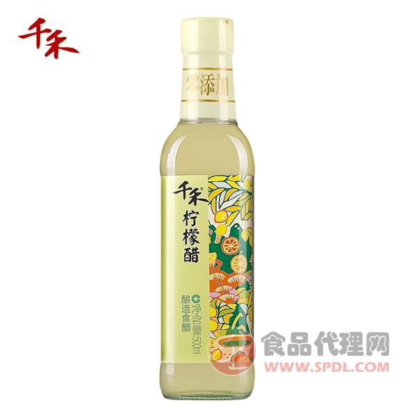 千禾零添加白醋柠檬醋500ml