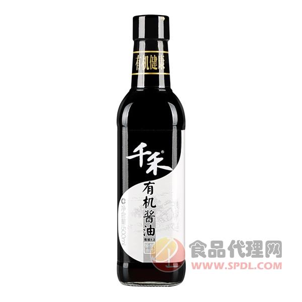 千禾零添加有机酱油500ml