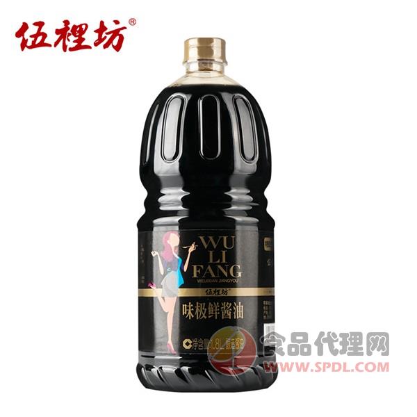 伍裡坊味极鲜酱油1.8L