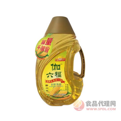 伽六福压榨玉米胚油1.8L