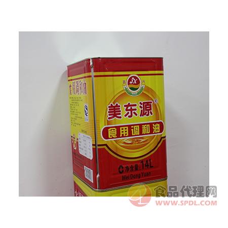 美东源食用调和油14L