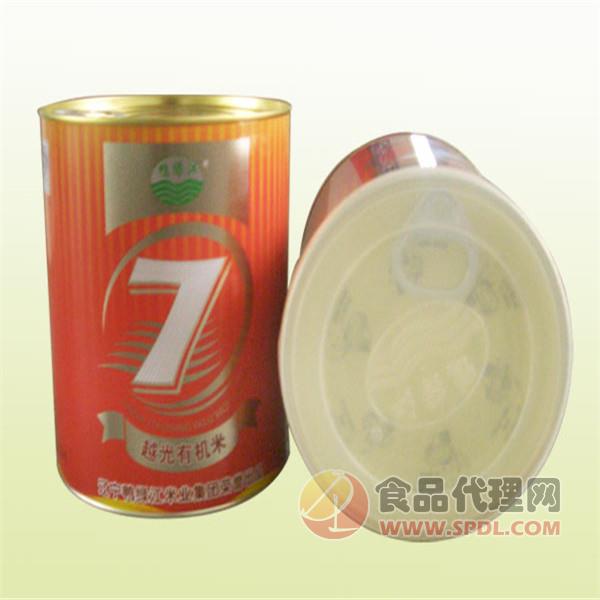 鸭绿江7系越光有机米罐装红色2.5kg