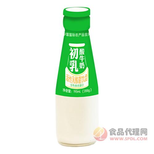 维雀酸牛奶195ml