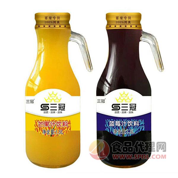 三冠芒果汁饮料1.5L