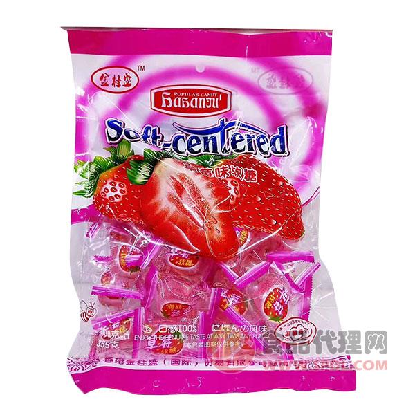 金桂盛草莓味软糖355g