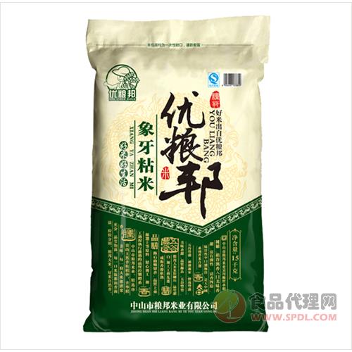 优粮邦象牙粘米15kg