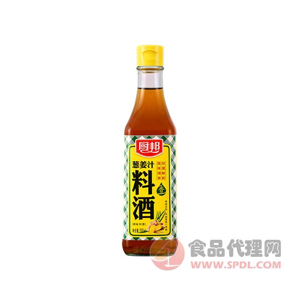 厨邦葱姜汁料酒500ml