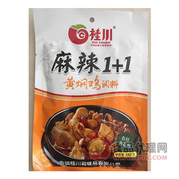 桂川麻辣1+1黄焖鸡调料160g