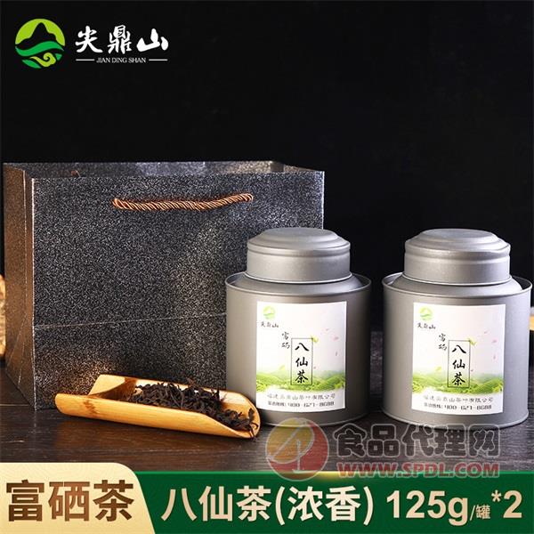 尖鼎山富硒八仙茶浓香型125gx2罐