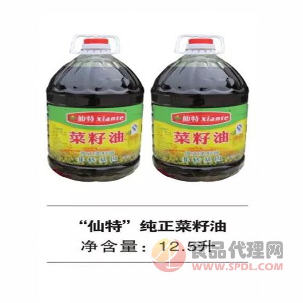 仙特菜籽油12.5l