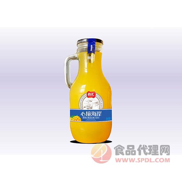 品汇心境海岸香蕉芒果复合果汁饮料1.5L