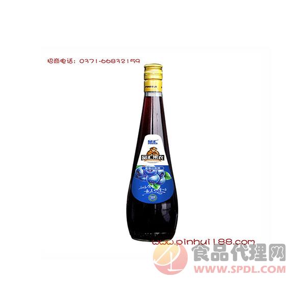品汇果农蓝莓汁饮料830ml