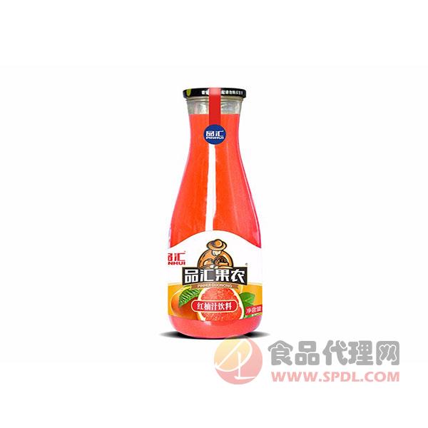 品汇果农红柚汁饮料1L