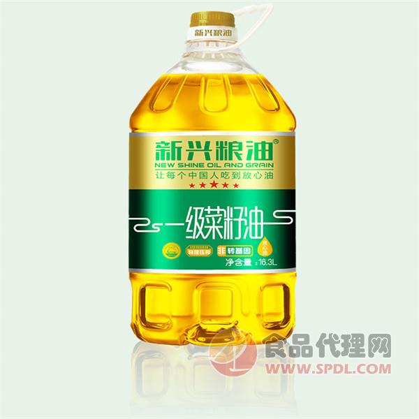 新兴粮油菜籽油16.3L