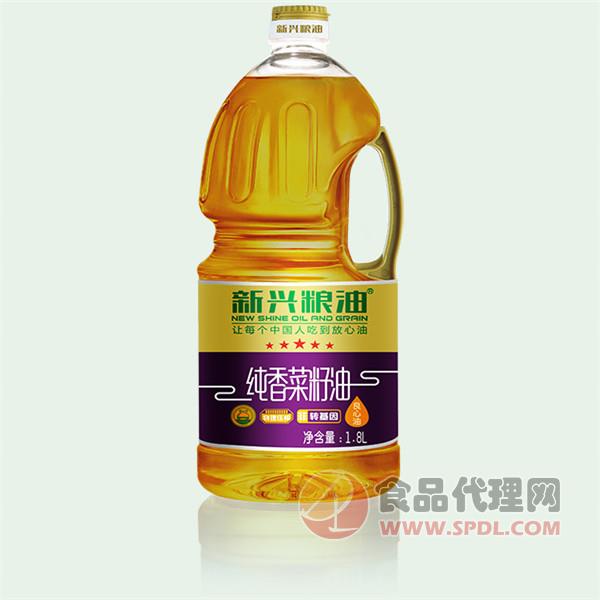新兴粮油纯香菜籽油1.8L