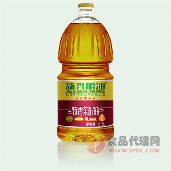 新兴粮油特香菜籽油2.5L