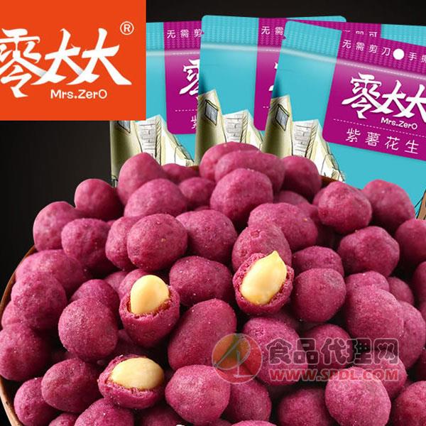 零太太紫薯花生108g