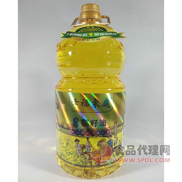 幸福家庭压榨油菜籽油5L