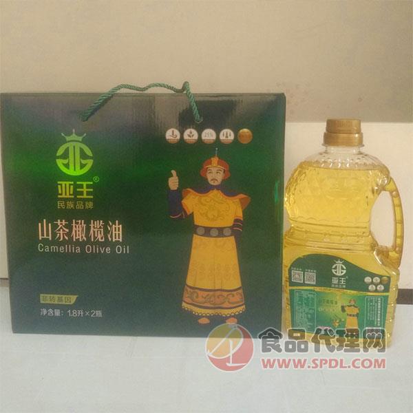 亚王山茶橄榄油1.8Lx2瓶